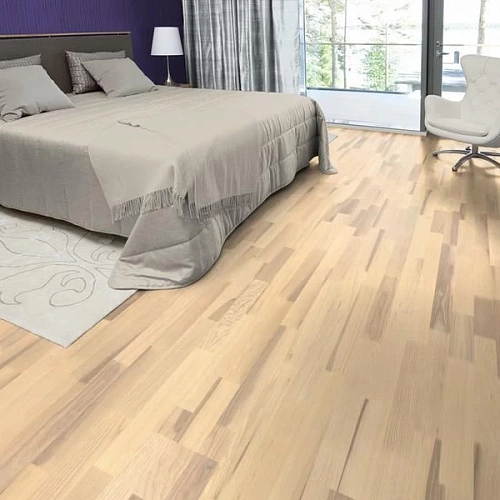 ЯСЕНЬ COUNTRY VANILLA MATT ПАРКЕТНАЯ ДОСКА KARELIA POLAR